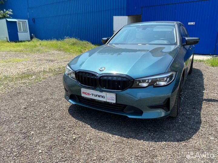 Крышки зеркал карбон + Решетка радиатора BMW G20