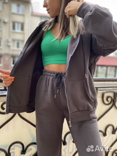 Теплый костюм с начесом