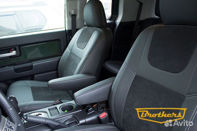 Чехлы Премиум класса Алькантара Toyota FJ Cruiser