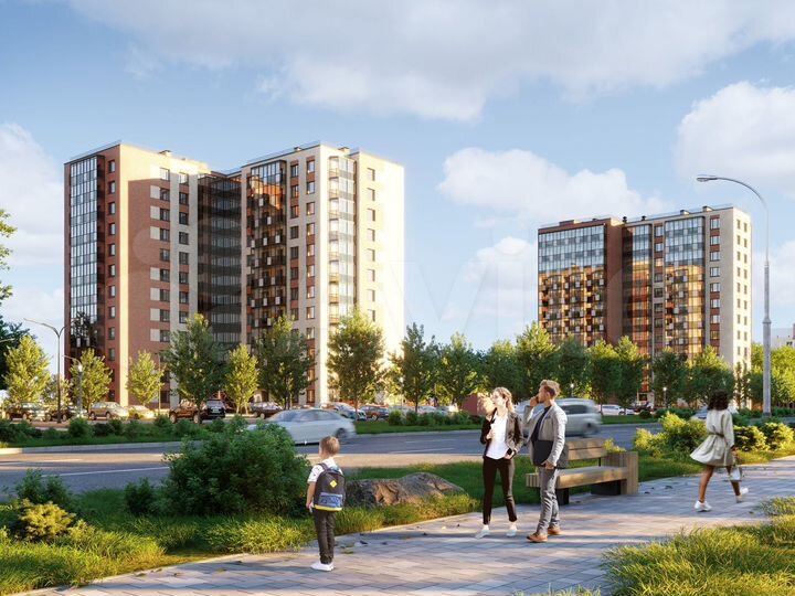 3-к. квартира, 79,7 м², 9/12 эт.