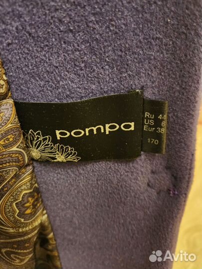 Пальто женское демисезонное 44 pompa