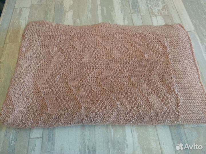 Плед детский вязаный ручная работа