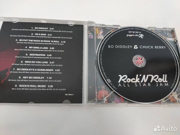 Фирменный компакт диск Bo Diddley & Chuck Berry