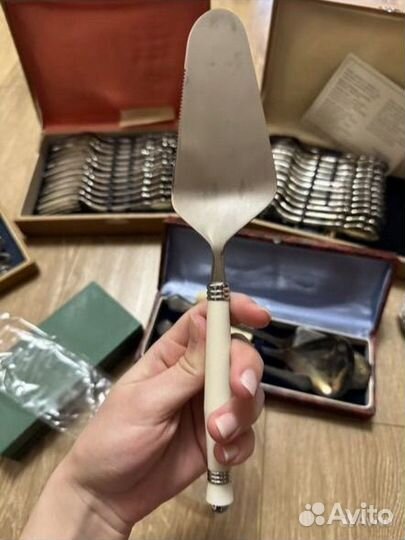 Мельхор столовые приборы