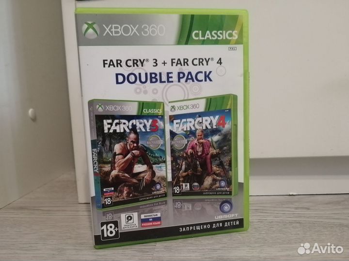 Far cry 3 + Far cry 4 (double pack) Xbox 360