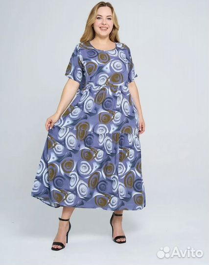 Новое летнее платье, р. 54,56