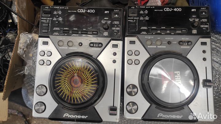 Ди джейские Дэки Pioneer CDJ400 x 2 шт