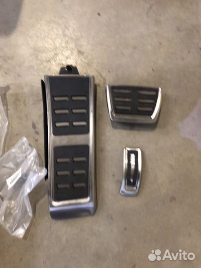 Накладки на педали audi