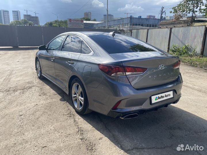 Hyundai Sonata 2.4 AT, 2017, 85 000 км