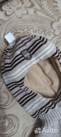 Шапка шлем зимняя 48