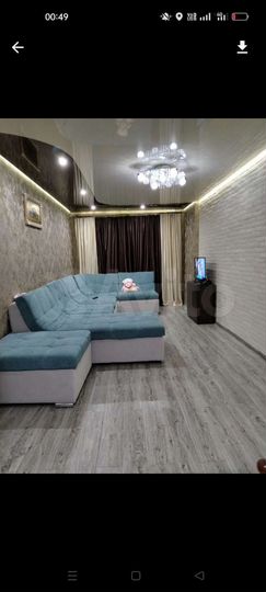 3-к. квартира, 77 м², 1/7 эт.