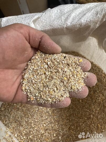 Зерно дробленное (кормовая смесь) 15р/кг