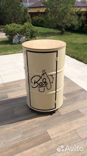 Бочка шкаф лофт