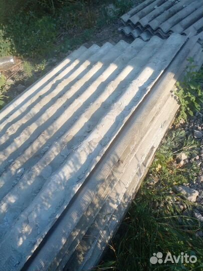 Шифер волновой бу