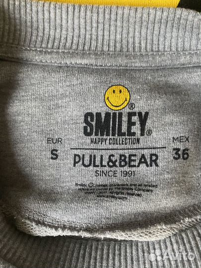 Свитшот Pull and Bear Smile