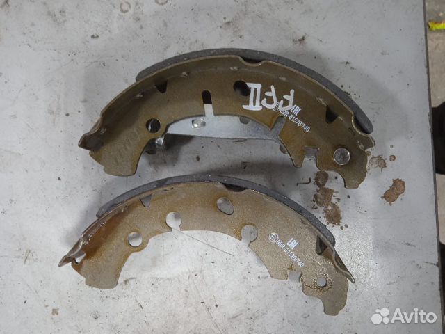 Колодки задние Ford Focus 2