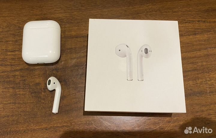 Беспроводные наушники apple airpods 2