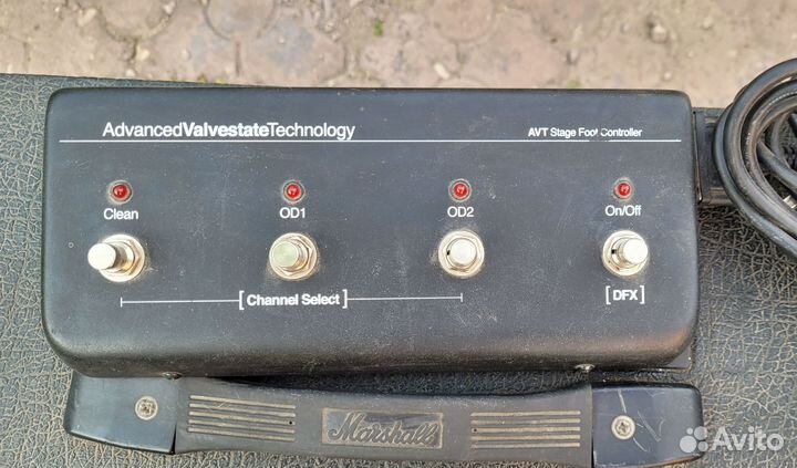 Гитарный комбоусилитель marshall avt 100