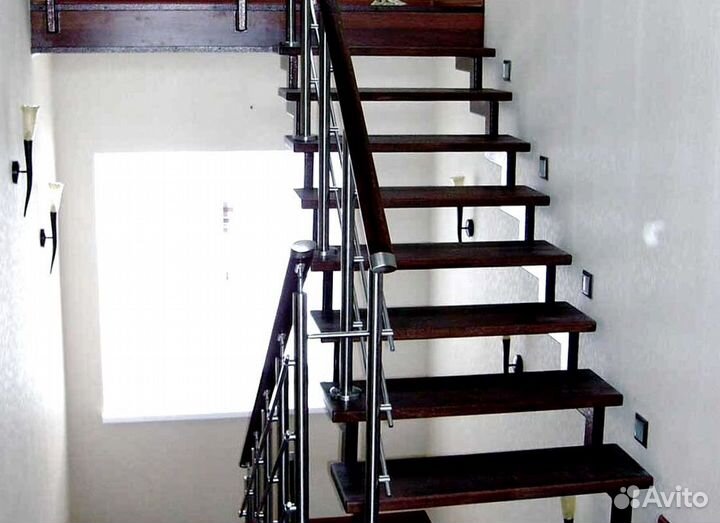 Металлокаркас для лестницы 