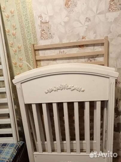 Детская кровать с матрасом