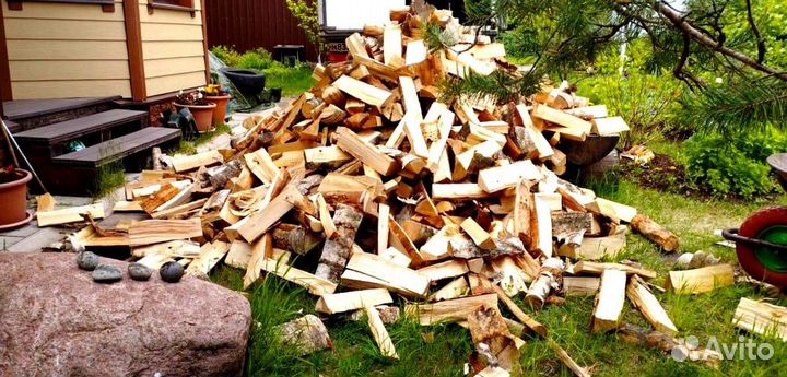 Дрова в укладку