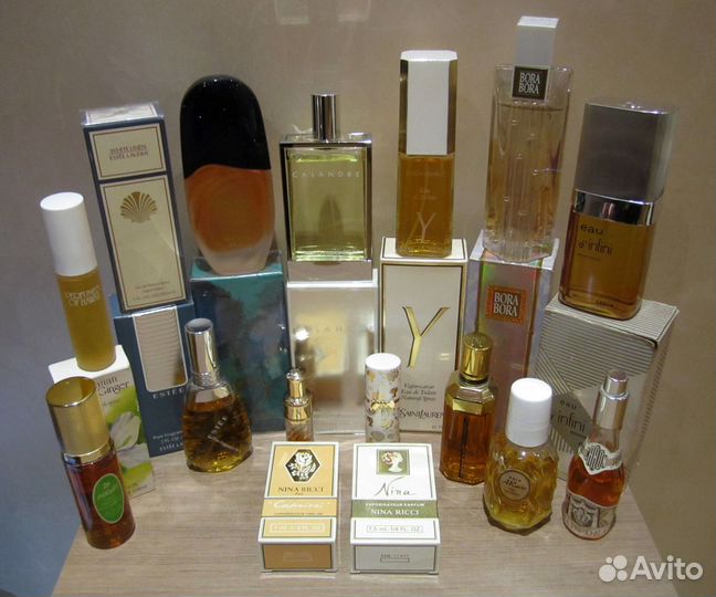 Личная коллекция винтажных парфюмов
