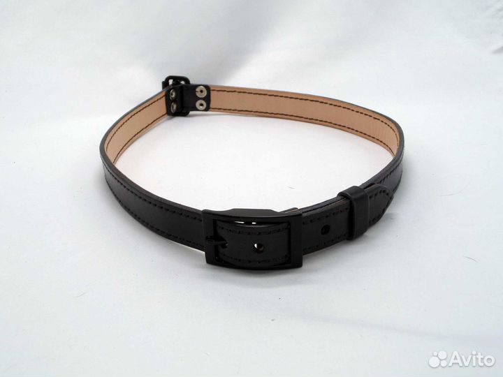 Кожаный ошейник удавка 