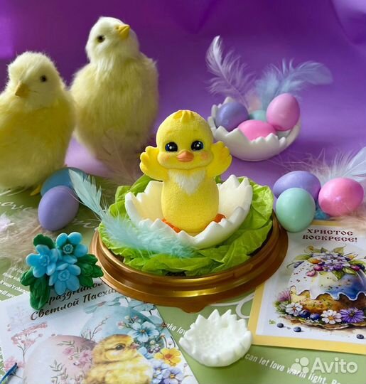 Мыло ручной работы на Пасху