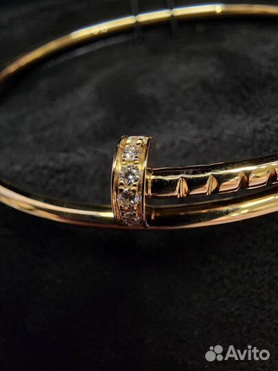 Браслет Cartier just un clou золота Au 750 брил