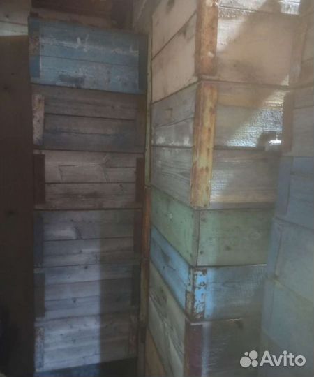 Магазины, улья, рамки пустые