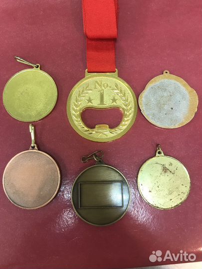 Медали 6 шт
