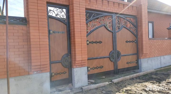 Кованые ворота