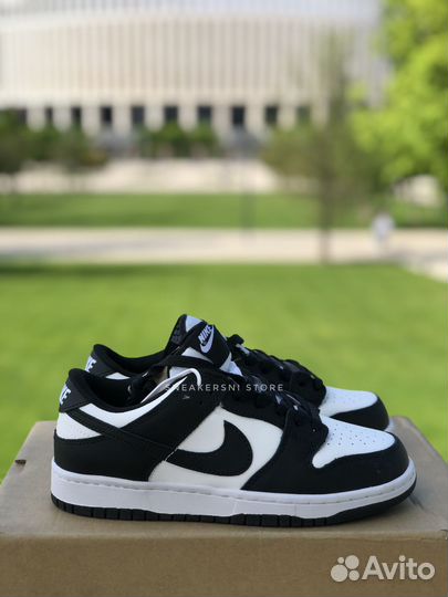 Кроссовки nike dunk low panda