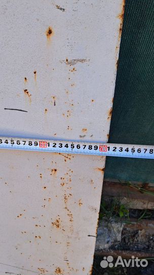 Ворота гаражные металлические бу