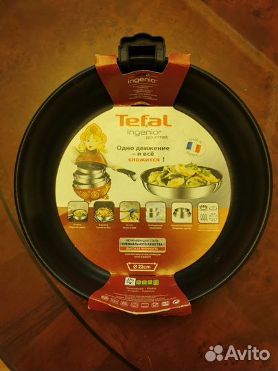 Сковорода tefal ingenio 22 см