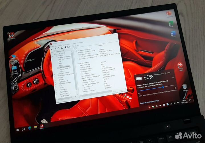 ThinkPad X1 Carbon G6 сенсорный 300NIT Core i5