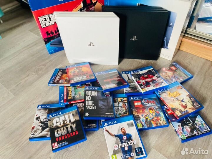 Sony Playstation 4 + 300игр