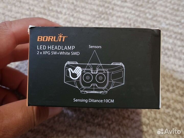 Налобный фонарь Boruit B30