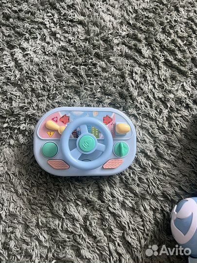 Ходунки детские для мальчиков с 6 мес 2 в 1