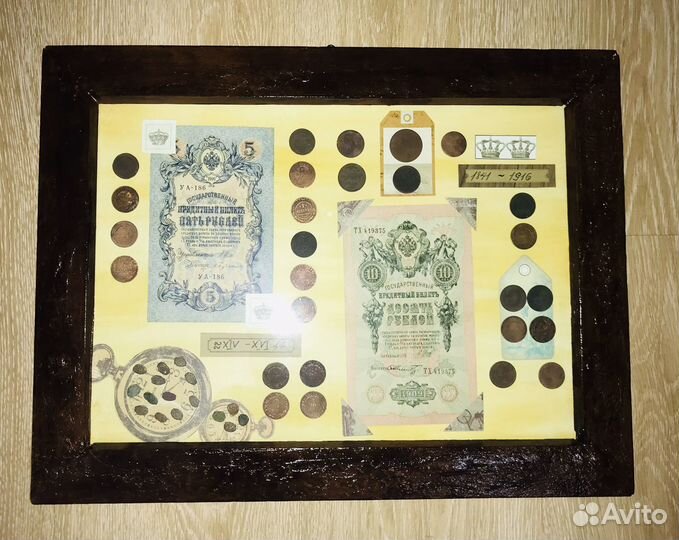 Панно монеты Коллекционные