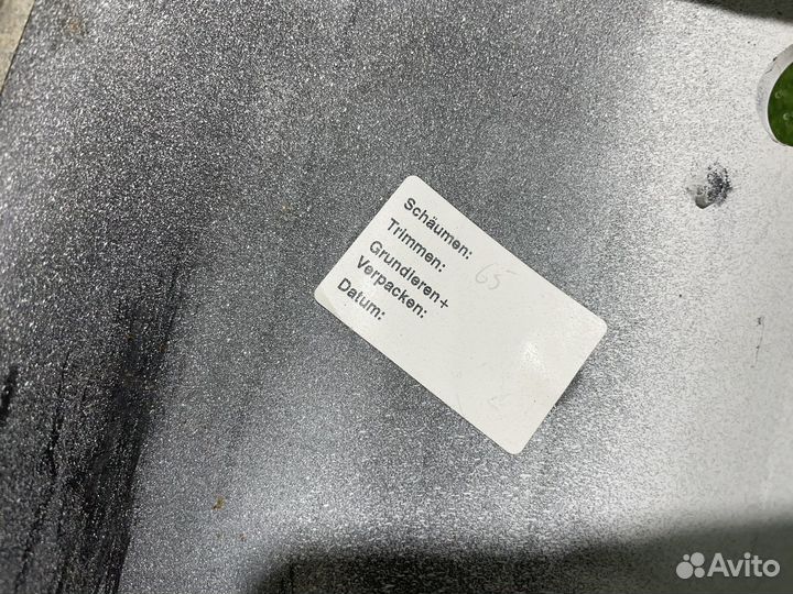 Задняя накладка на бампер opel astra g irmscher