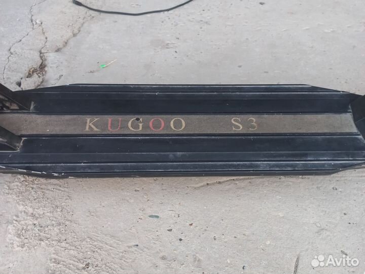 Электросамокат kugoo s3