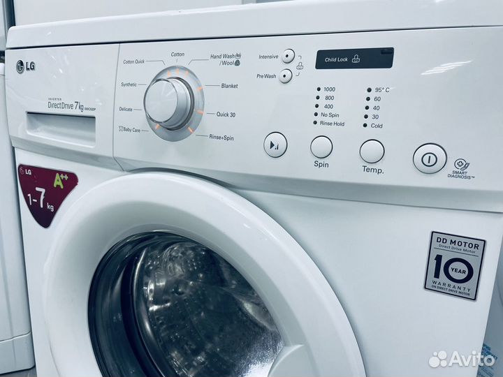 Стиральная машина бу. 7кг. Гарантия. Доставка