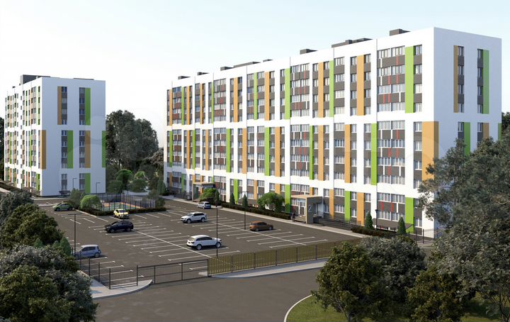 2-к. квартира, 68,1 м², 4/10 эт.