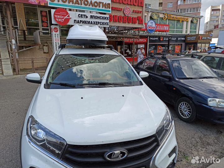 Багажник бокс на крышу Лада Веста