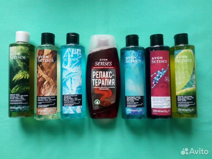 Мужской гель для душа Avon Senses 250мл