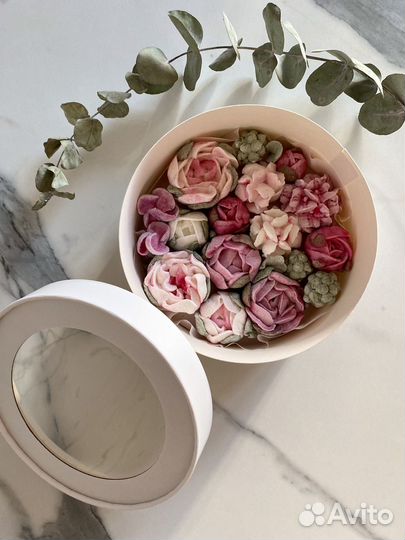 Подарок на День Учителя цветы из зефира