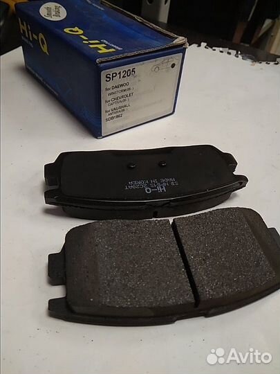 Колодки задние Che Captiva 06, Opel Antara