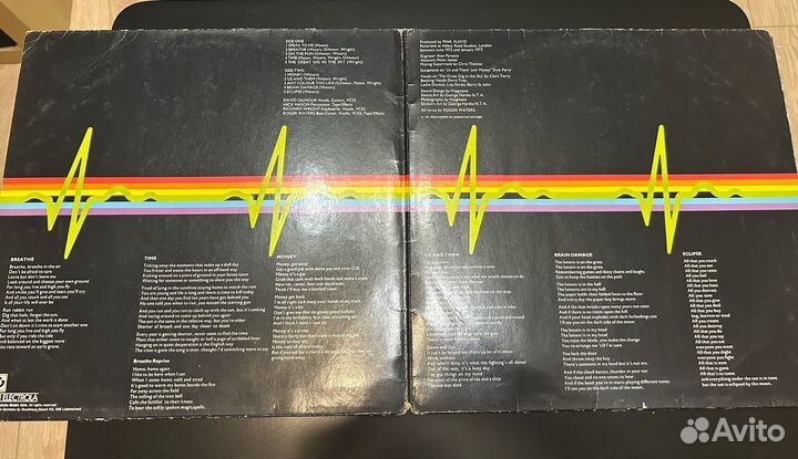 Pink Floyd винил. The Dark Side of the Moon