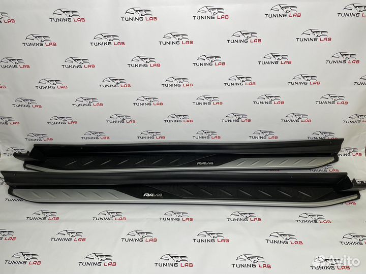 Rav4 XA50 2019+ Штатные Пороги Подножки X1AZ3